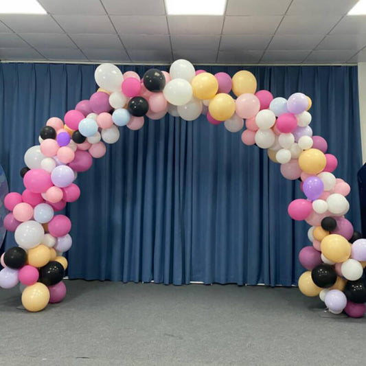 10x8 Ft Aluminum Balloon Arch Frame Wedding Arch Stand-ubackdrop