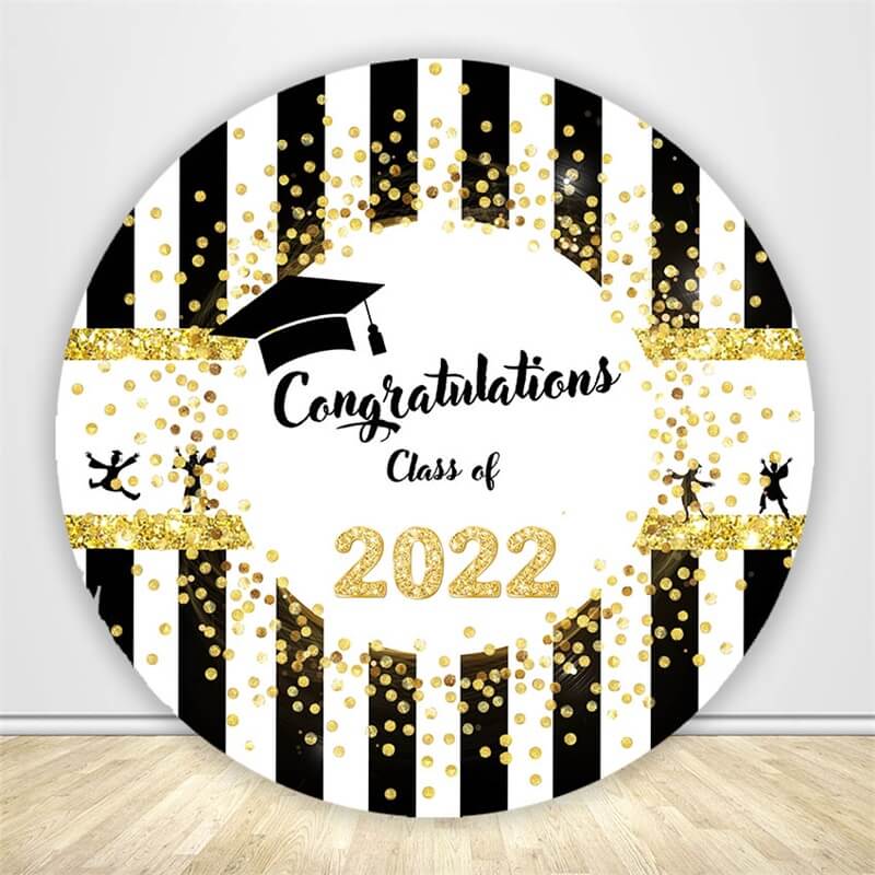 Class of 2022 Circle Backdrop Cover-ubackdrop