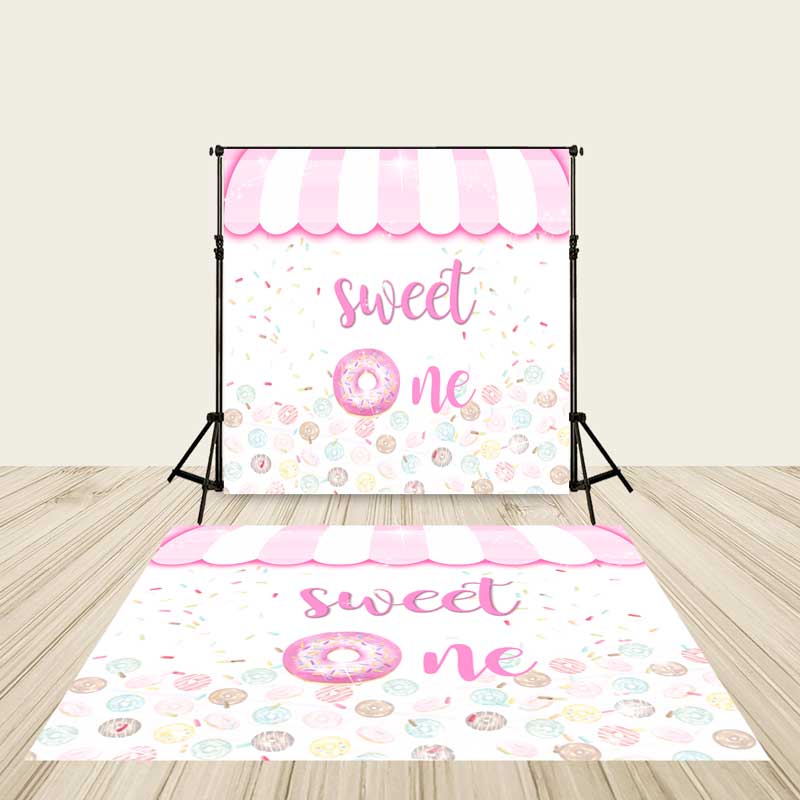 Donut Floor Decal Stickers | Personalized & FREE SHIPPING-ubackdrop