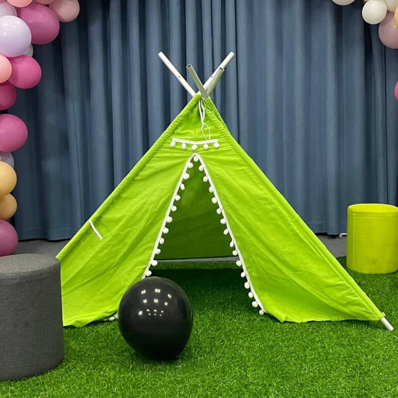 Easy Assemble Kids Teepee Tent for Party Decoration and Room Decoration-ubackdrop