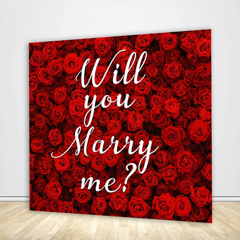 Will You Marry Me Backdrop-ubackdrop